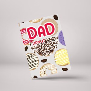 Papá, no sé lo que haría sin ti – Tarjeta de felicitación personalizada para papá divertido