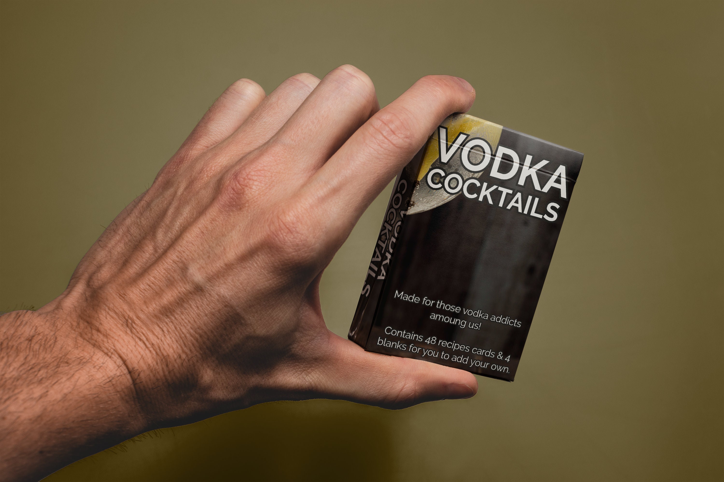 Vodka Cocktail Recipe Cards - 52 Cocktails for Date Night & Parties
