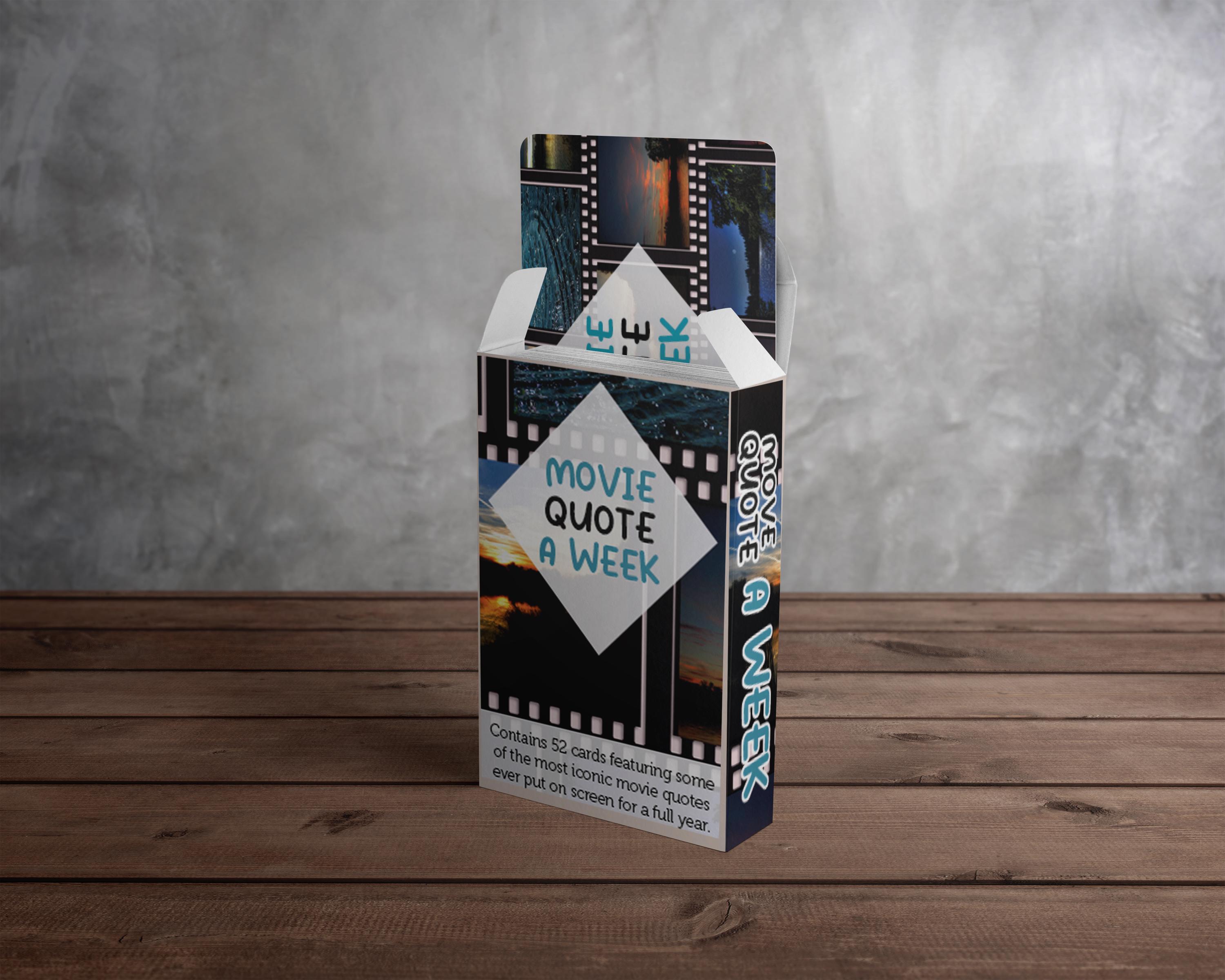Movie Quote Cards - 52 Iconic Film Quotes - Cinema Lover Gift