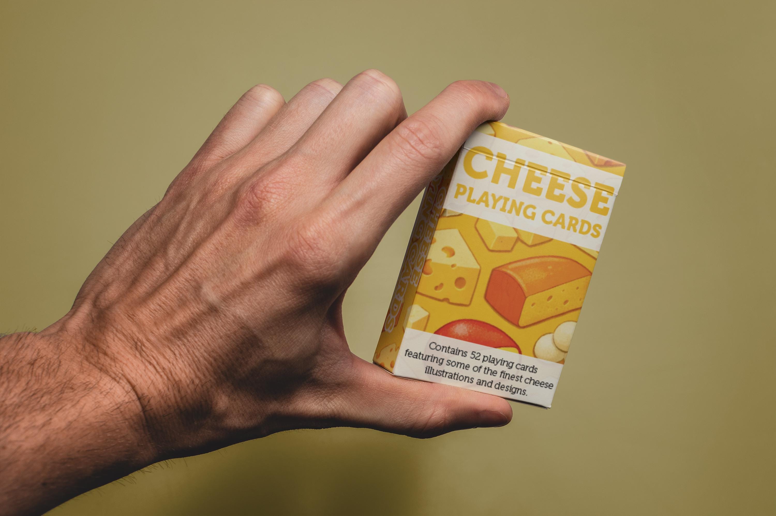 Cheese Playing Cards, Unique Gift for Cheese Lovers, Fun Game Night