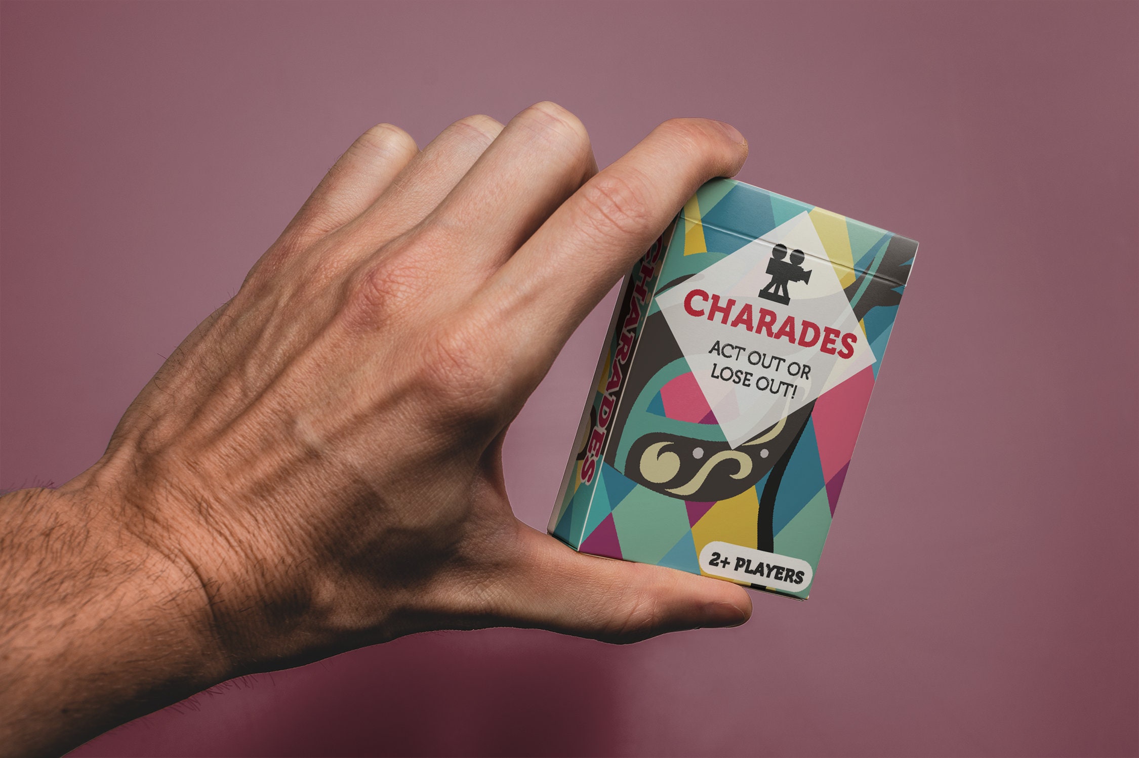 Charades Card Game - 200 Prompts for Family Fun