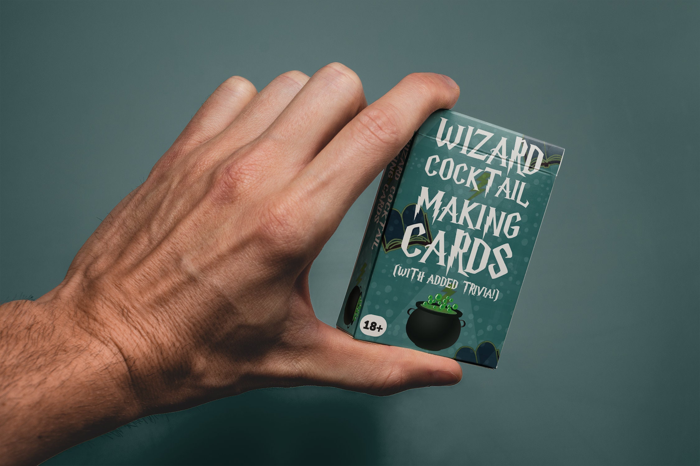 Wizard Cocktail Recipe Cards: Trivia Game, 52 Recipes, Date Night