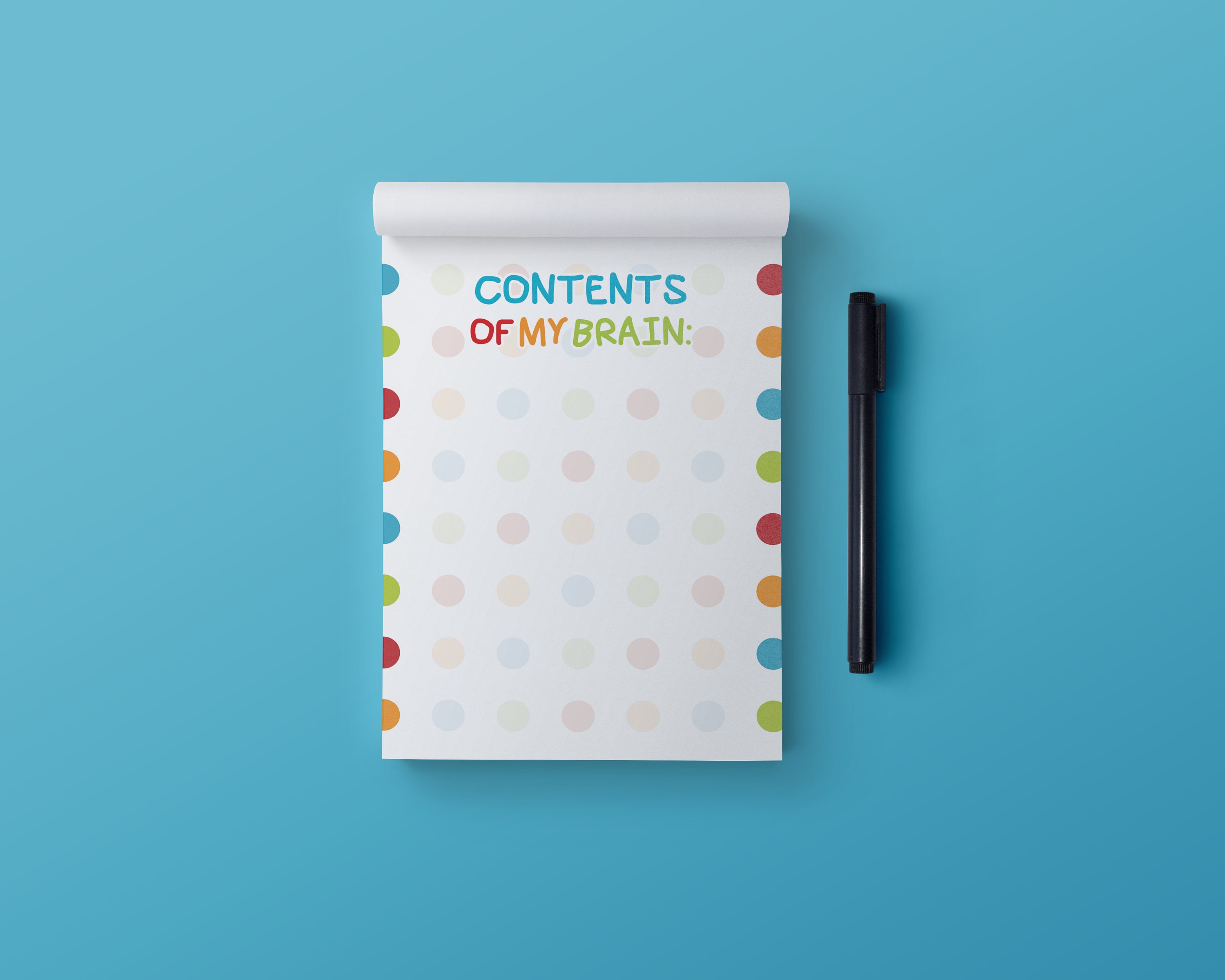 Mental Health Notepad, A6, Self Care & Wellbeing Gift for Wellbeing & Wellb