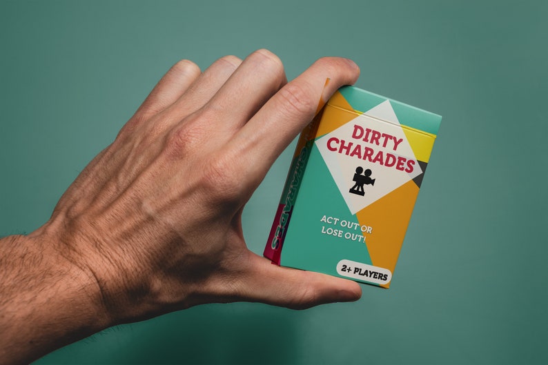 Dirty Charades – Adult Party Card Game, 96 Prompts