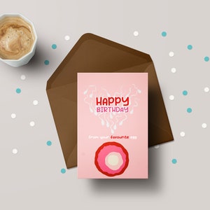 ¡Feliz cumpleaños de tu huevo favorito! - Tarjeta de felicitación de cumpleaños de mamá / papá - GC03