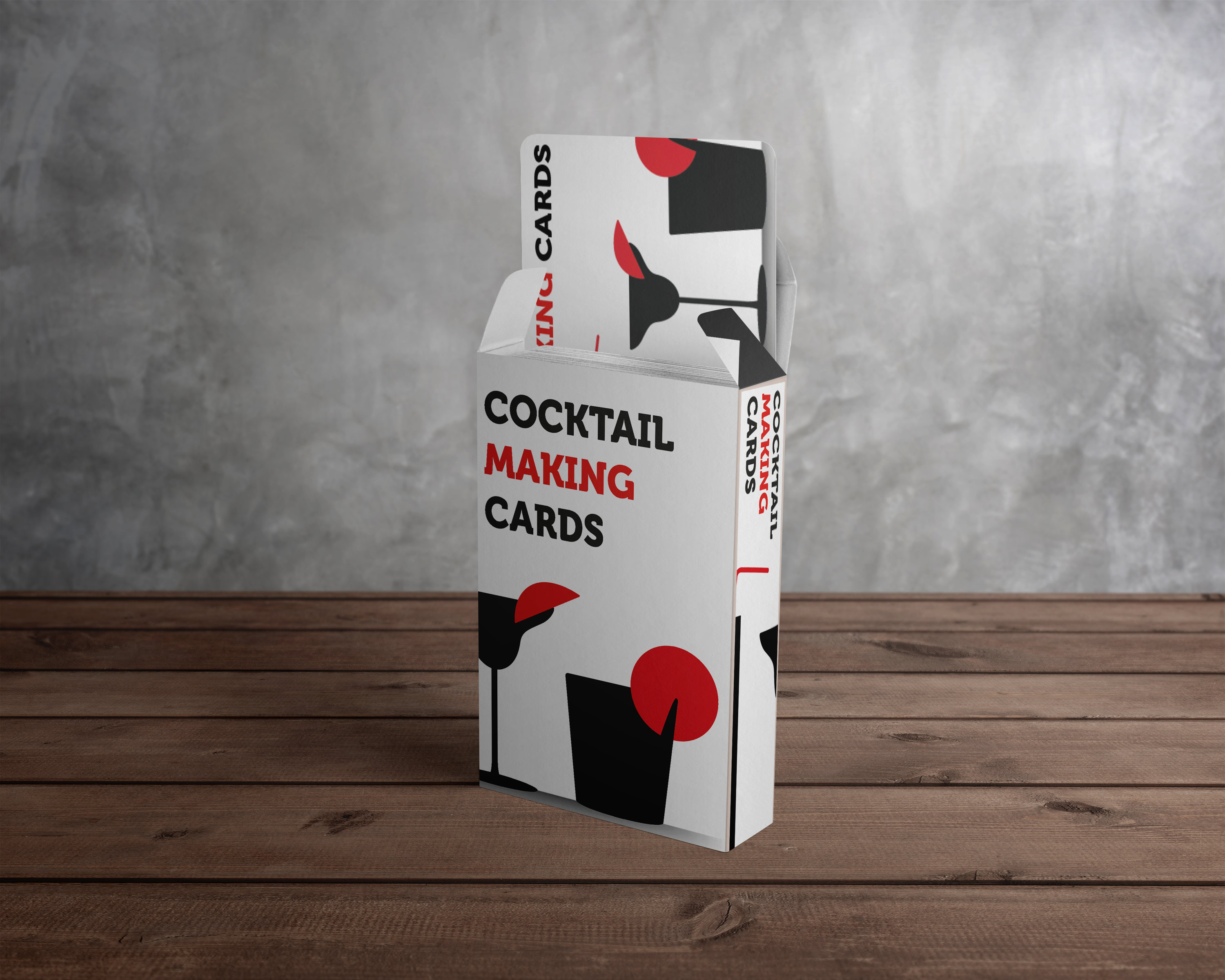 Cocktail Recipe Cards - Date Night & Party Cocktail Making Pack