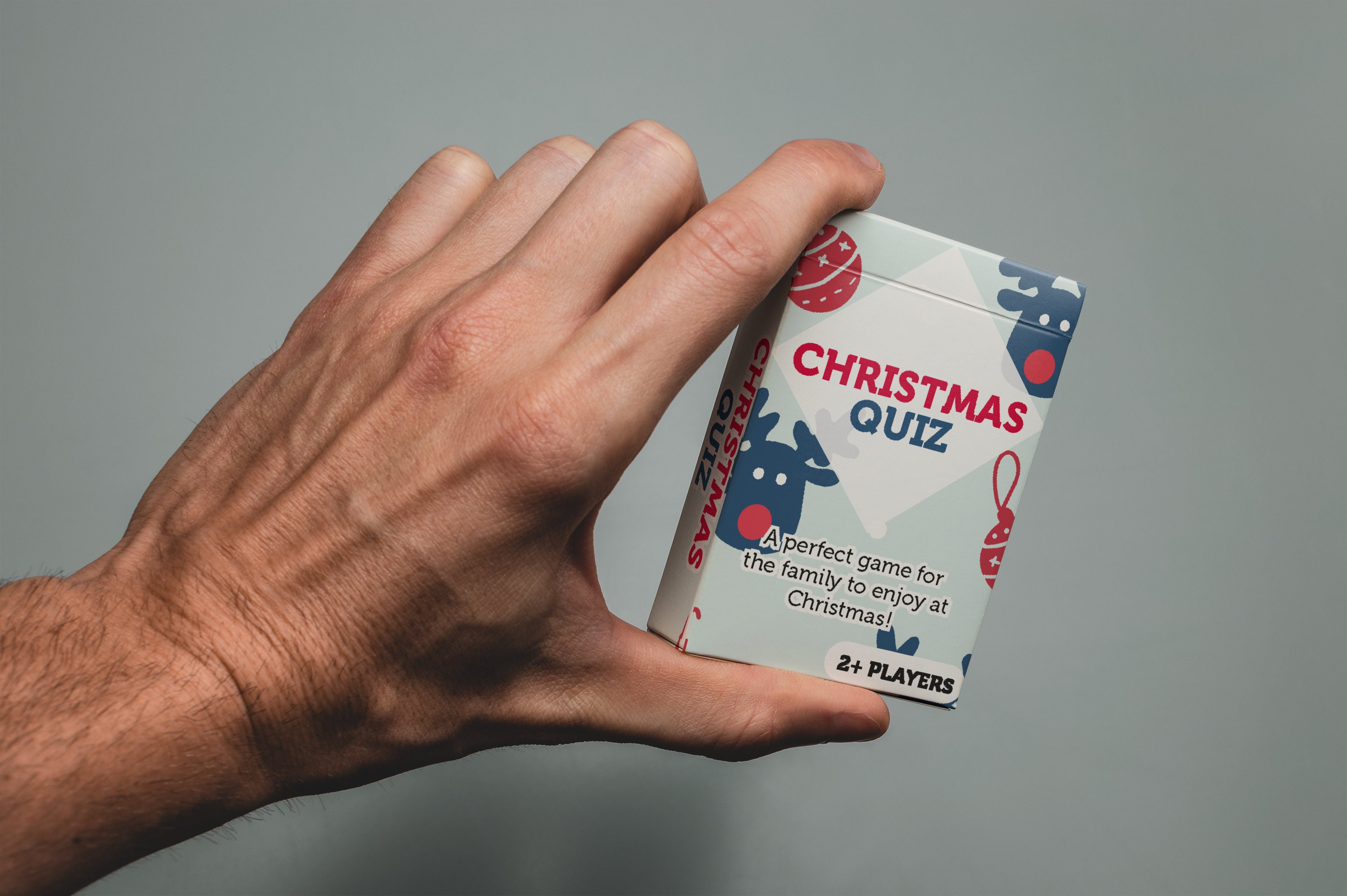 Christmas Quiz Game - 52 Card Game, Family Fun & Party Game