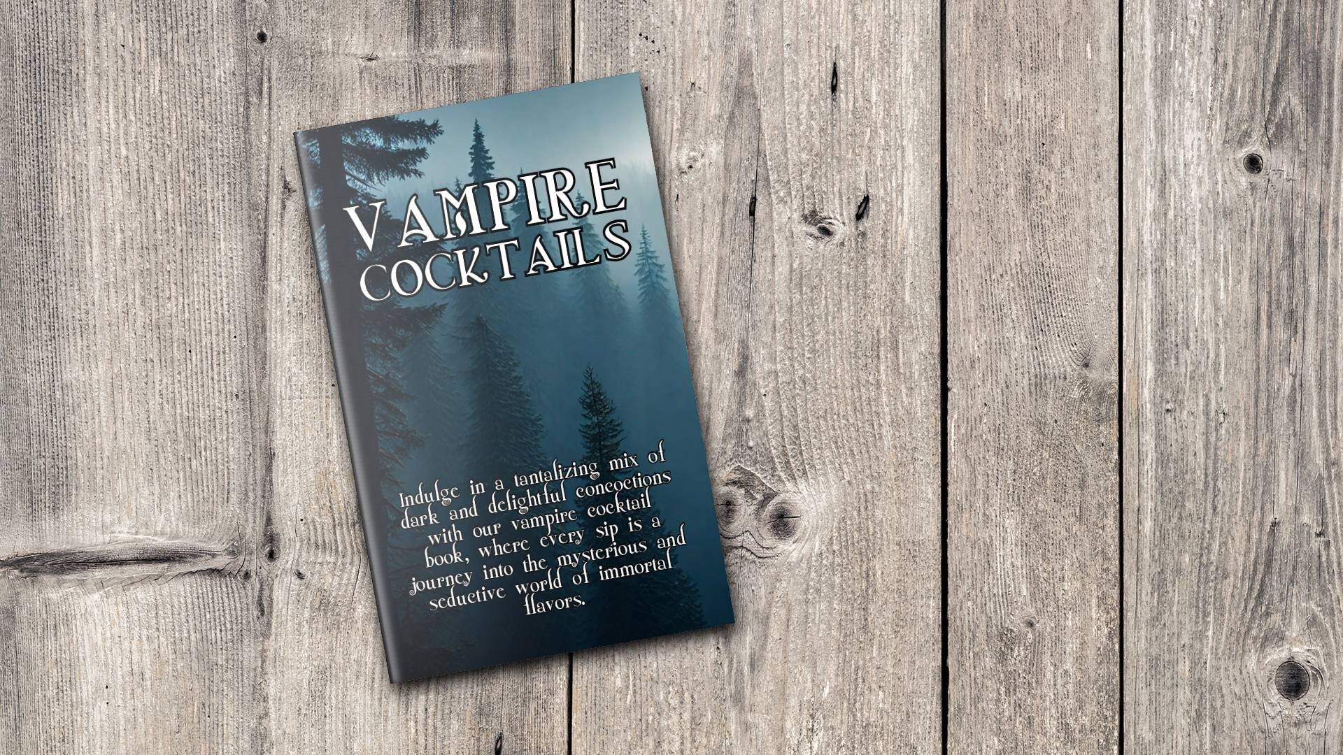 Vampire Cocktail Book: Mini Adult Cocktail Recipe Book