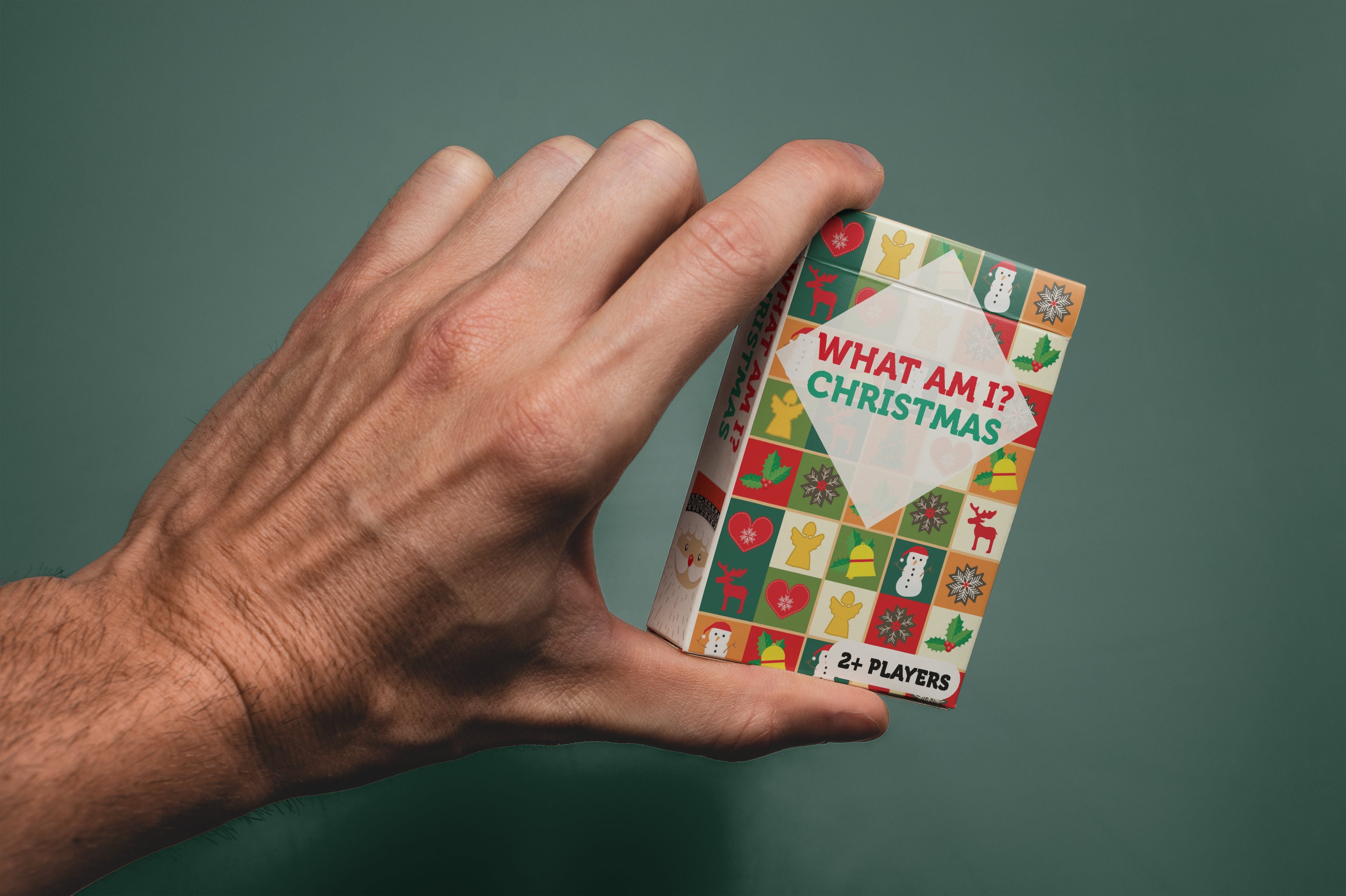Christmas “What Am I?” Game - Fun Family Card Game for Families