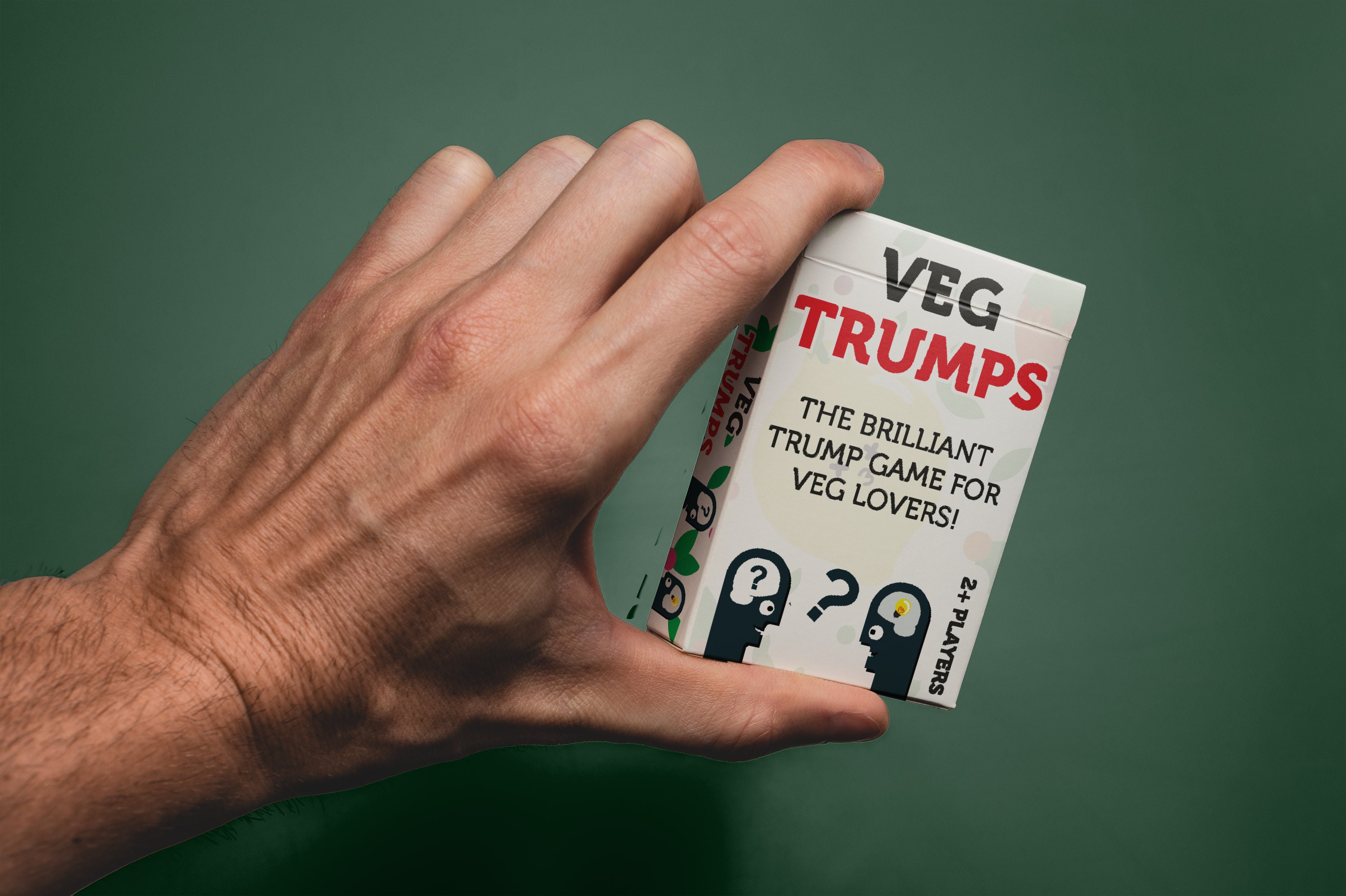 Vegetable Trumps Card Game - Fun Adult Card Game for Date Night or Party