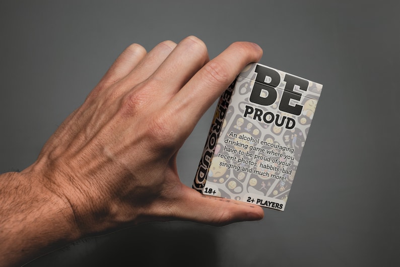Be Proud Adult Drinking Game – Fun Party Card Game for Parties
