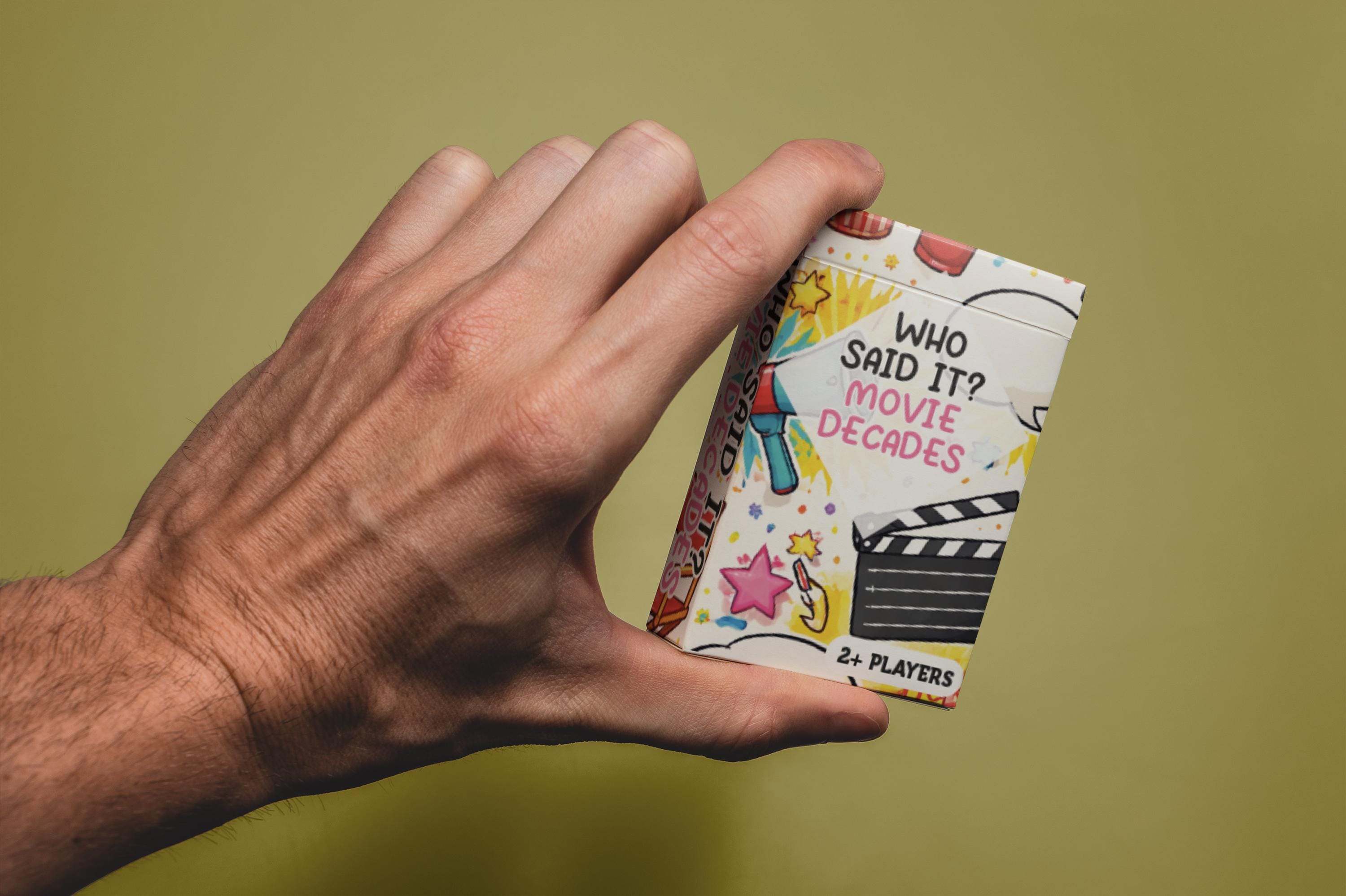 Who Said It Movie Decades Game: Film Quote Trivia Card Game for Movie Night