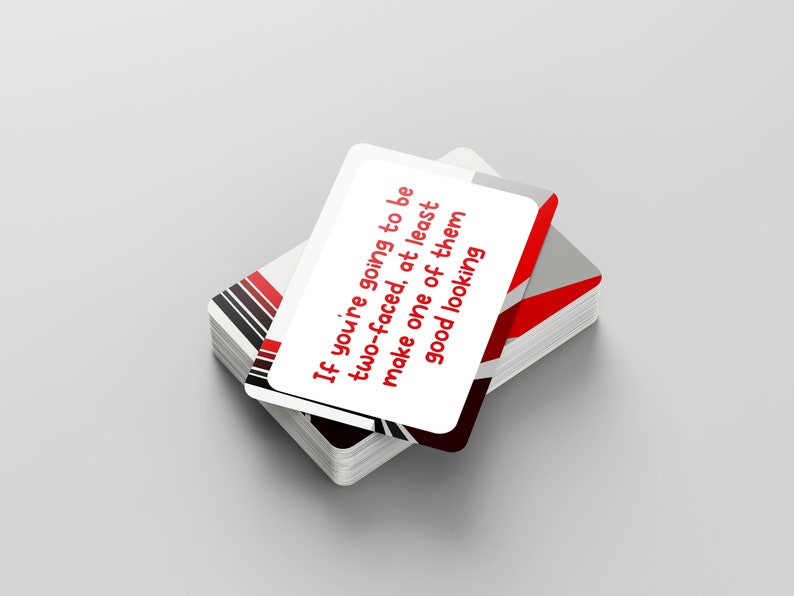 Insult A Week 18+ - Funny Rude Card Pack, Friend Birthday Present ...