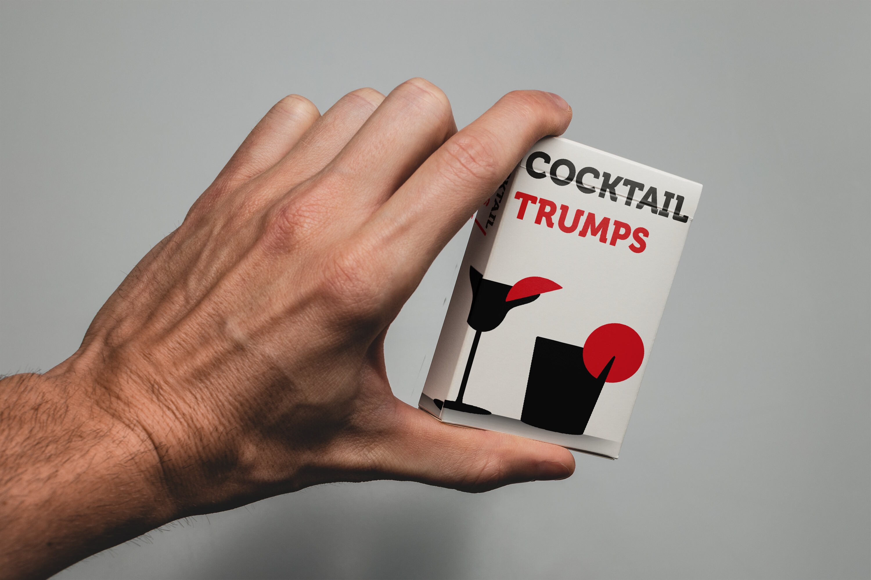 Cocktail Trumps Card Game - Fun Adult Party & Date Night Playing Cards