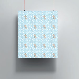 Good Luck With Baby Brain Wrapping Paper | Rude / Offensive Wrapping Paper, Baby Shower Wrapping Paper, Gift