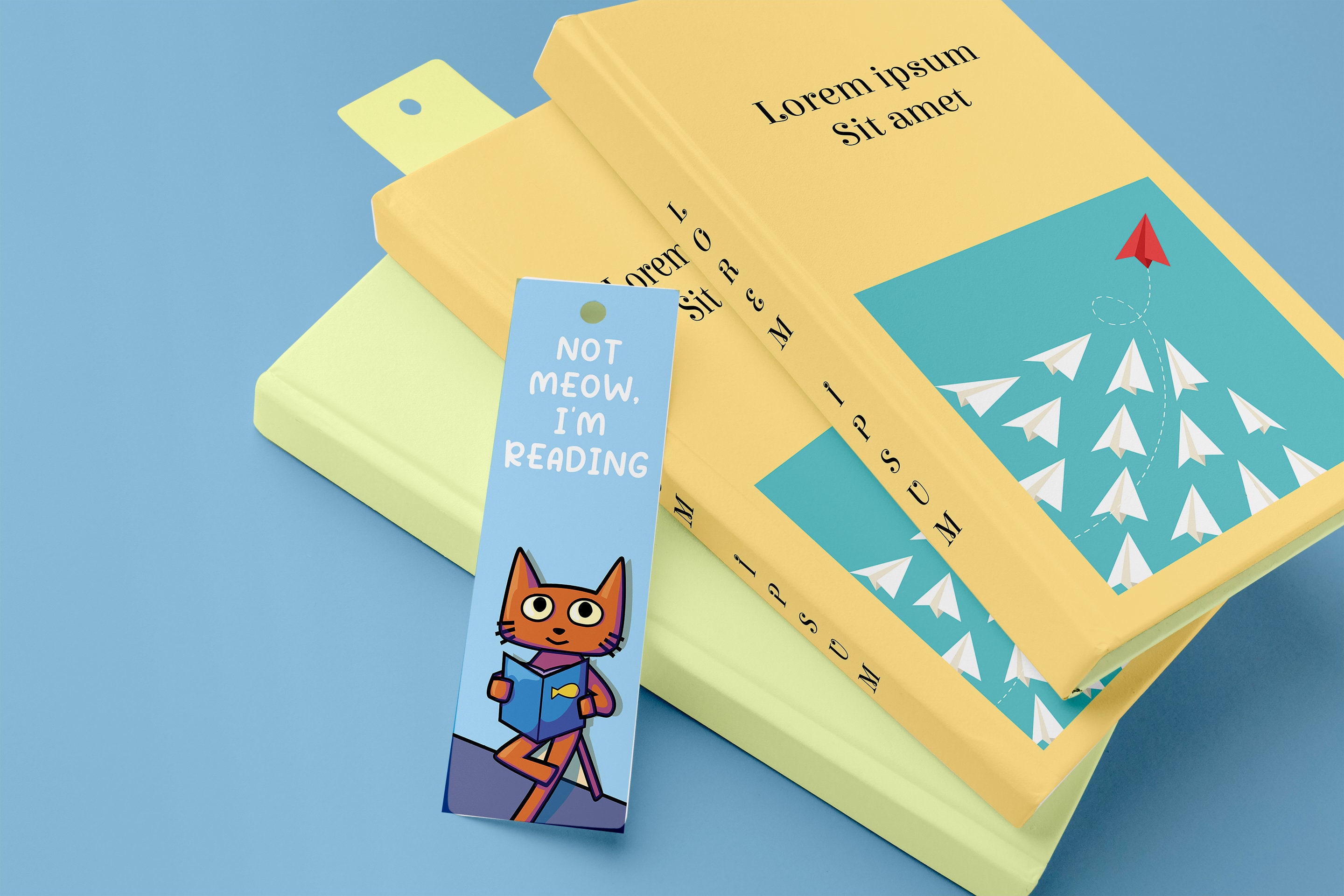 Bookmark 'Not Meow I'm Reading' - Fun Gift for Book Lovers