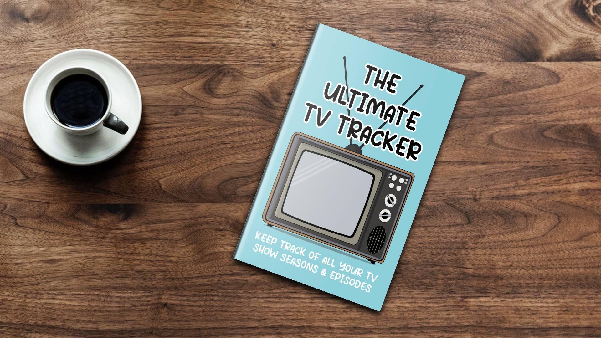 TV Show Tracker Mini Book - Log Your Favourite Series