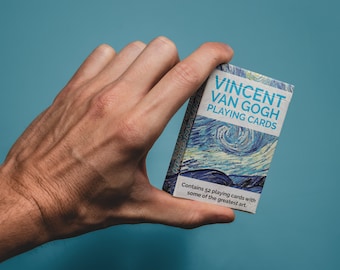 Vincent Van Gogh Playing Cards - 52 Playing Cards - Card Pack, Stocking Filler / Birthday Present