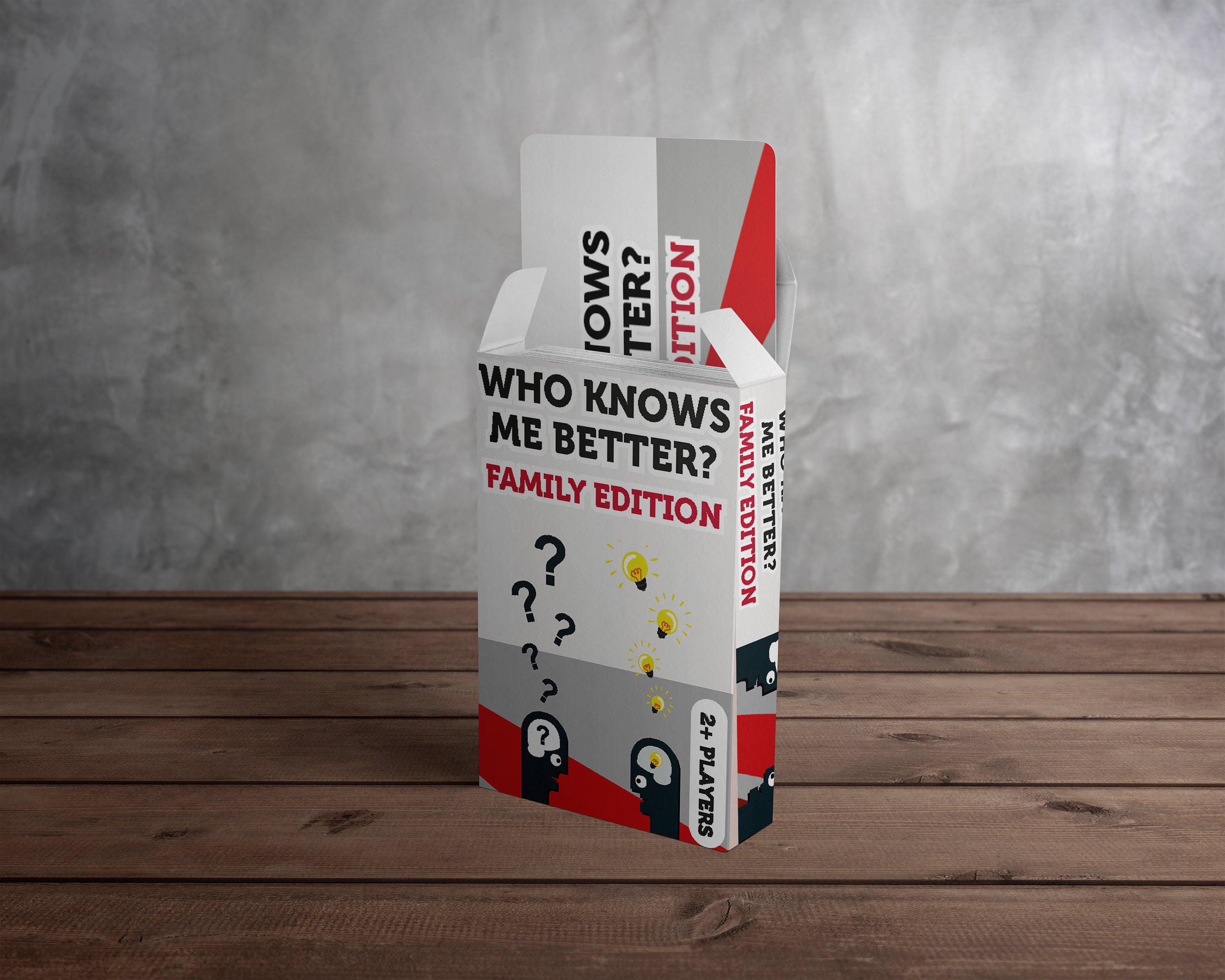Who Knows Me Better? Family Card Game - Fun for All Ages