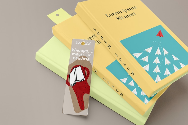 Funny Bookmark - Zzz Whoops I Mean I'm Reading Gift
