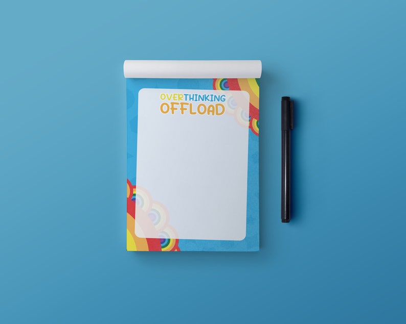 Overthinking Offload Pad A6 Notepad