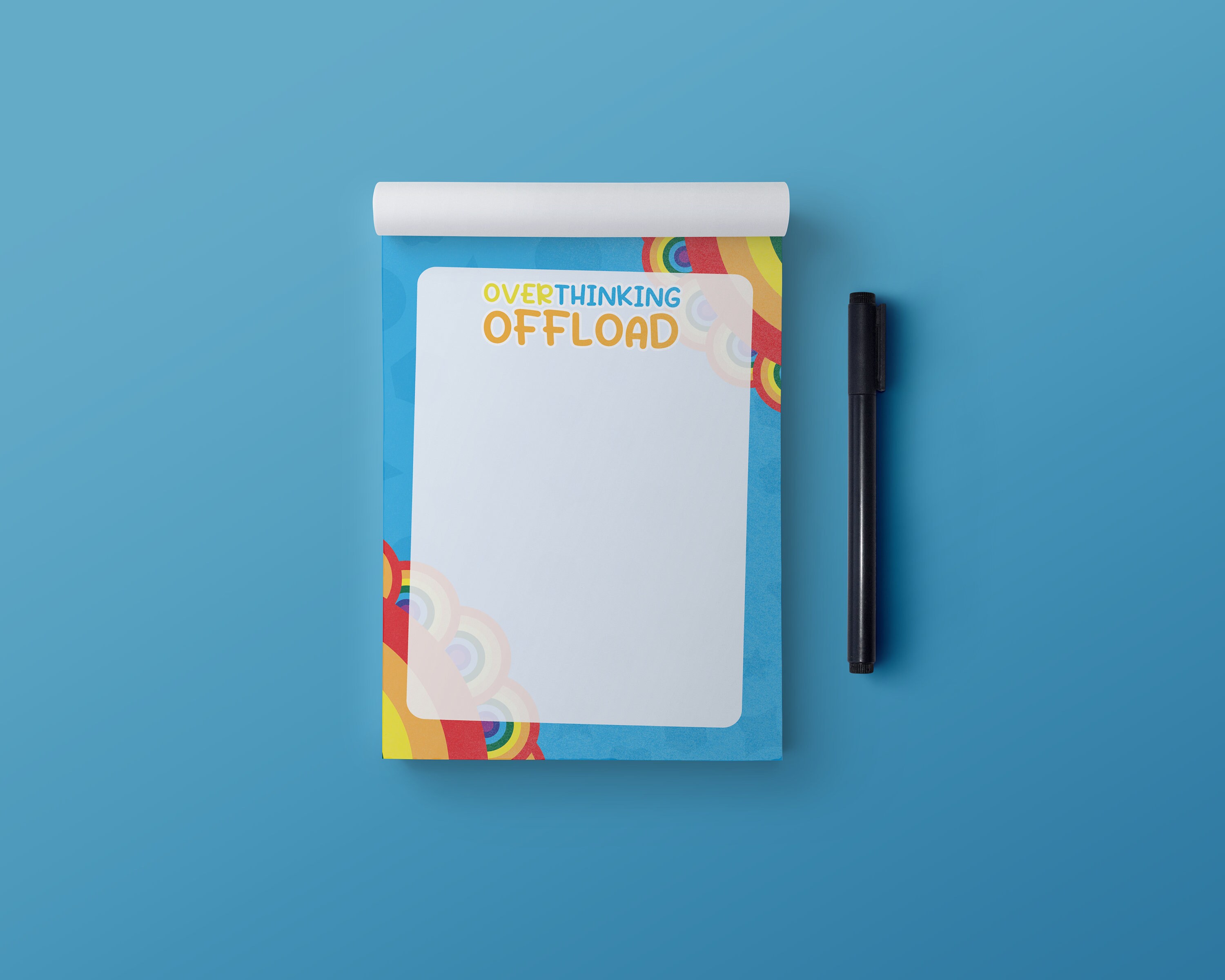 Overthinking Offload Pad A6 Notepad