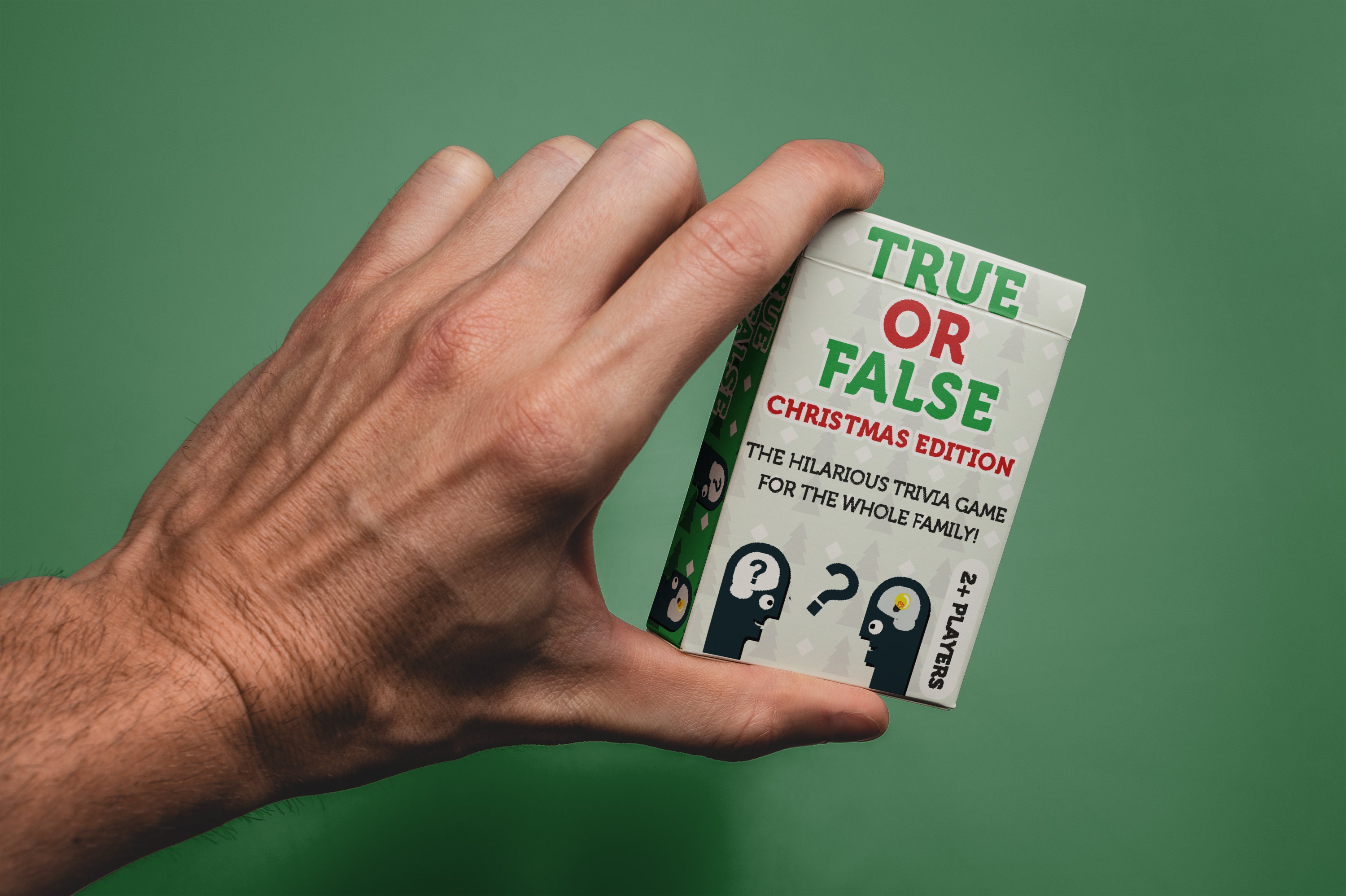 Christmas True or False Game - Fun Family Card Game