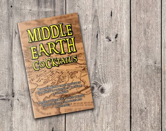 Mittelerde Cocktail-Buch! Mini Erwachsene Cocktail-Herstellung, Strumpffüller / Geburtstagsgeschenk
