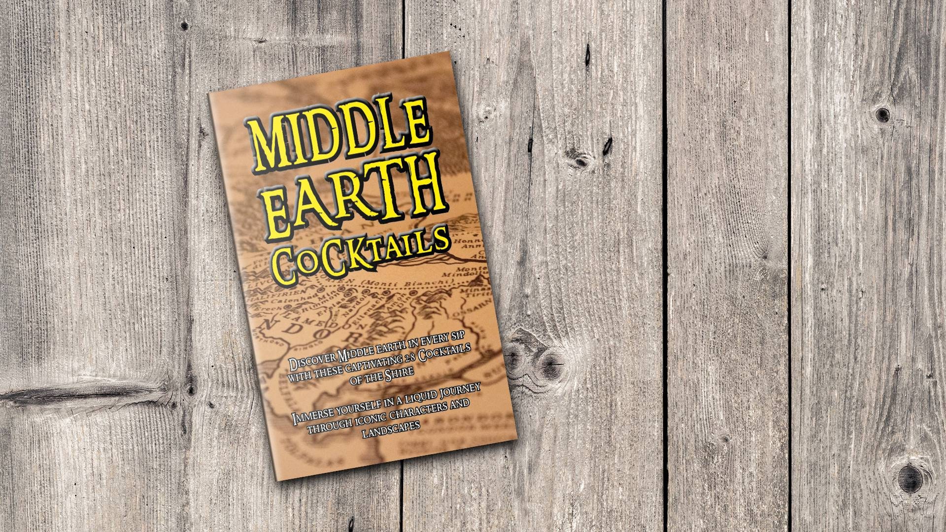 Middle Earth Cocktail Book: Mini Adult Cocktail Making