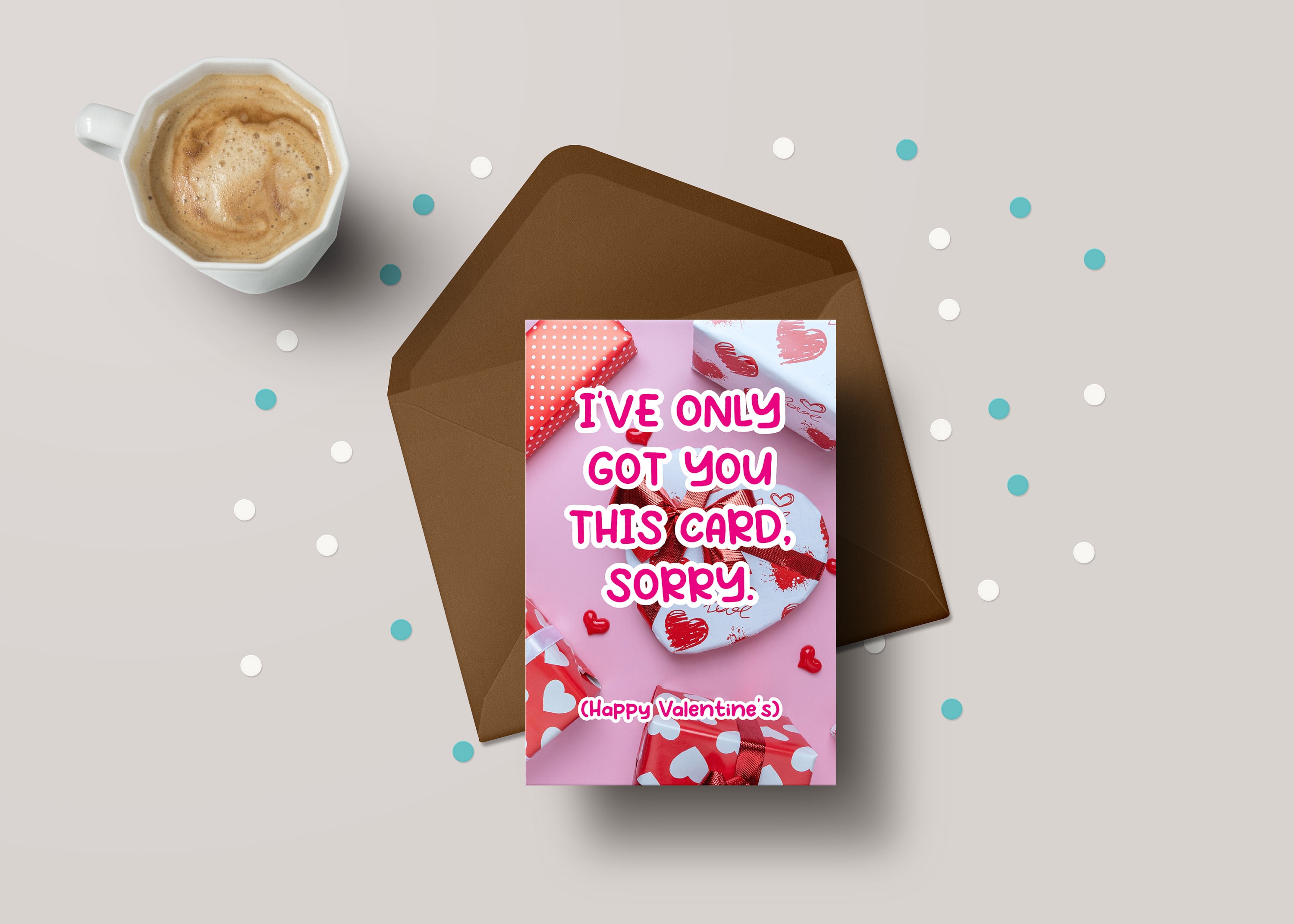Funny Apology Card for Partner - Valentines & Anniversary
