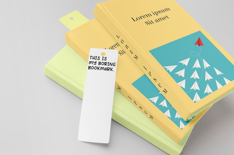 Boring Bookmark - Funny Metal Bookmark Gift