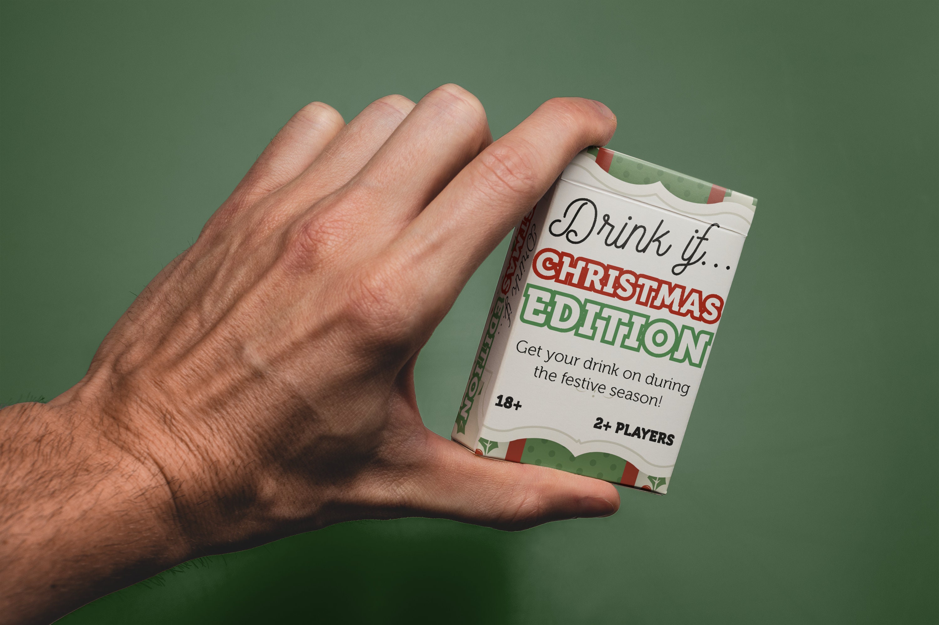 DRINK IF Christmas Game - Fun Adult Party Card Game for Parties