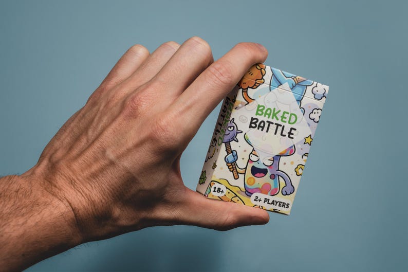 Baked Battle Card Game | Funny Stoner Party Game for Adults