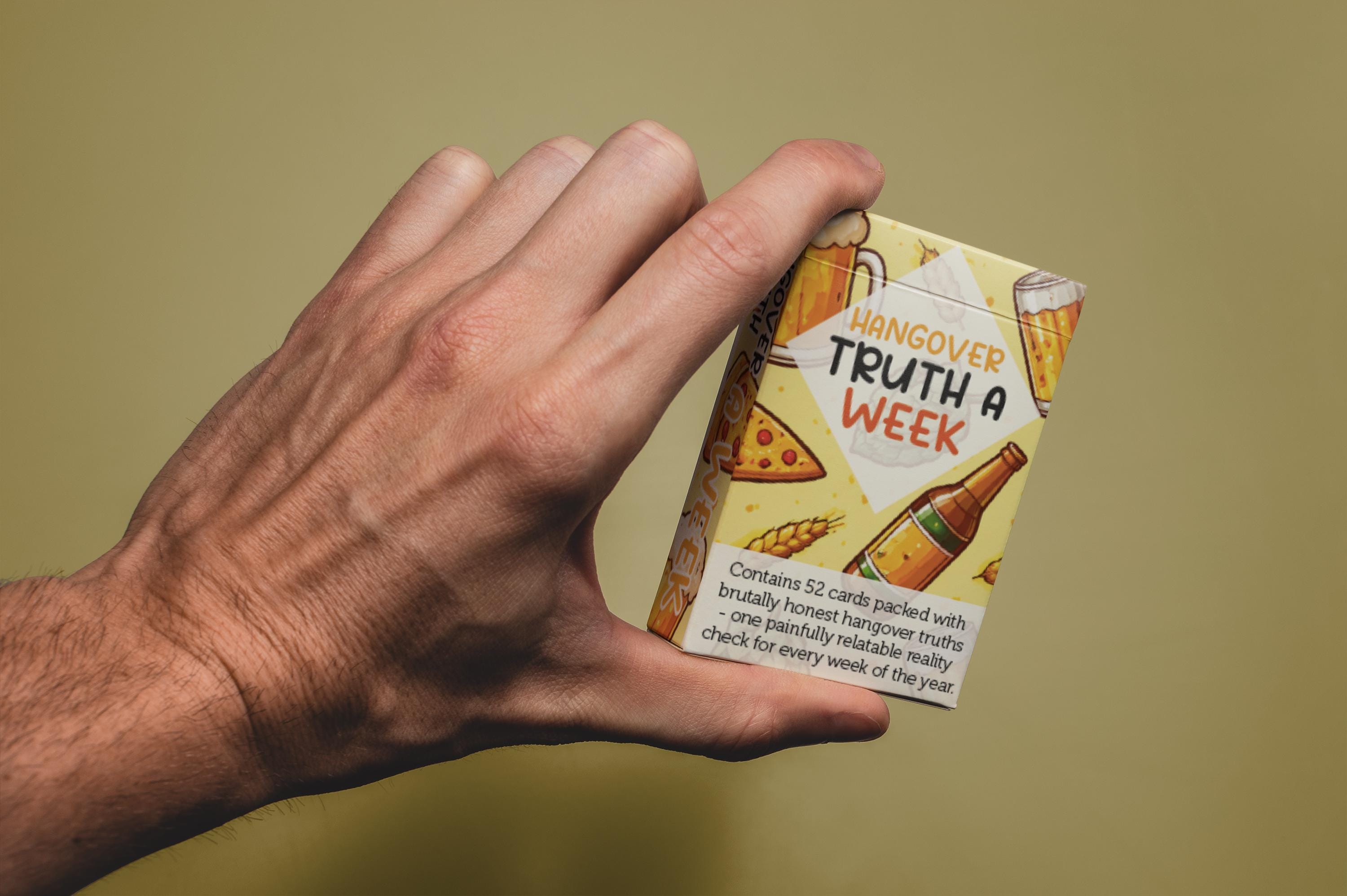 Hangover Game, Funny Drinking Cards for Adults, Novelty Gift