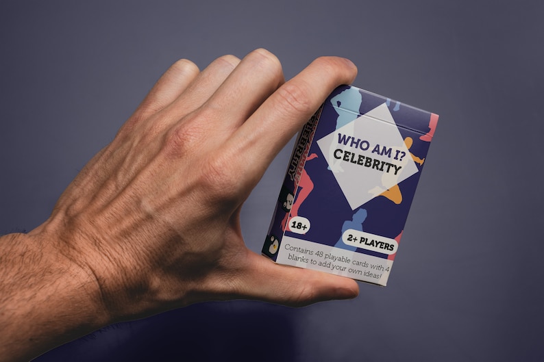 Who Am I Celebrity Game Cards - Fun Christmas Party Game