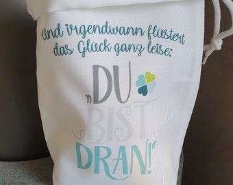 Lichtbeutel mit Spruch Glückslicht Glück Etsy.de