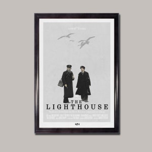 THE LIGHTHOUSE - Film Print, Willem Dafoe, Robert Pattinson, Robert Eggers
