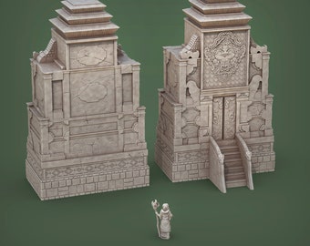 Jungle Temple Etsy