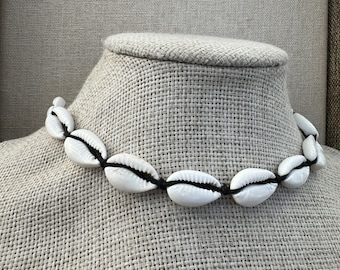 Cowrie Shell Choker