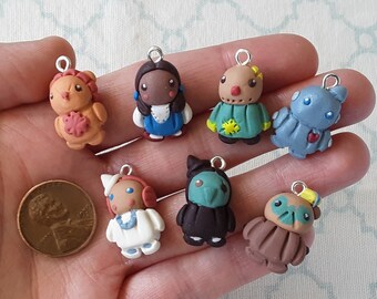 Zauberer von OZ Polymer Clay Charms
