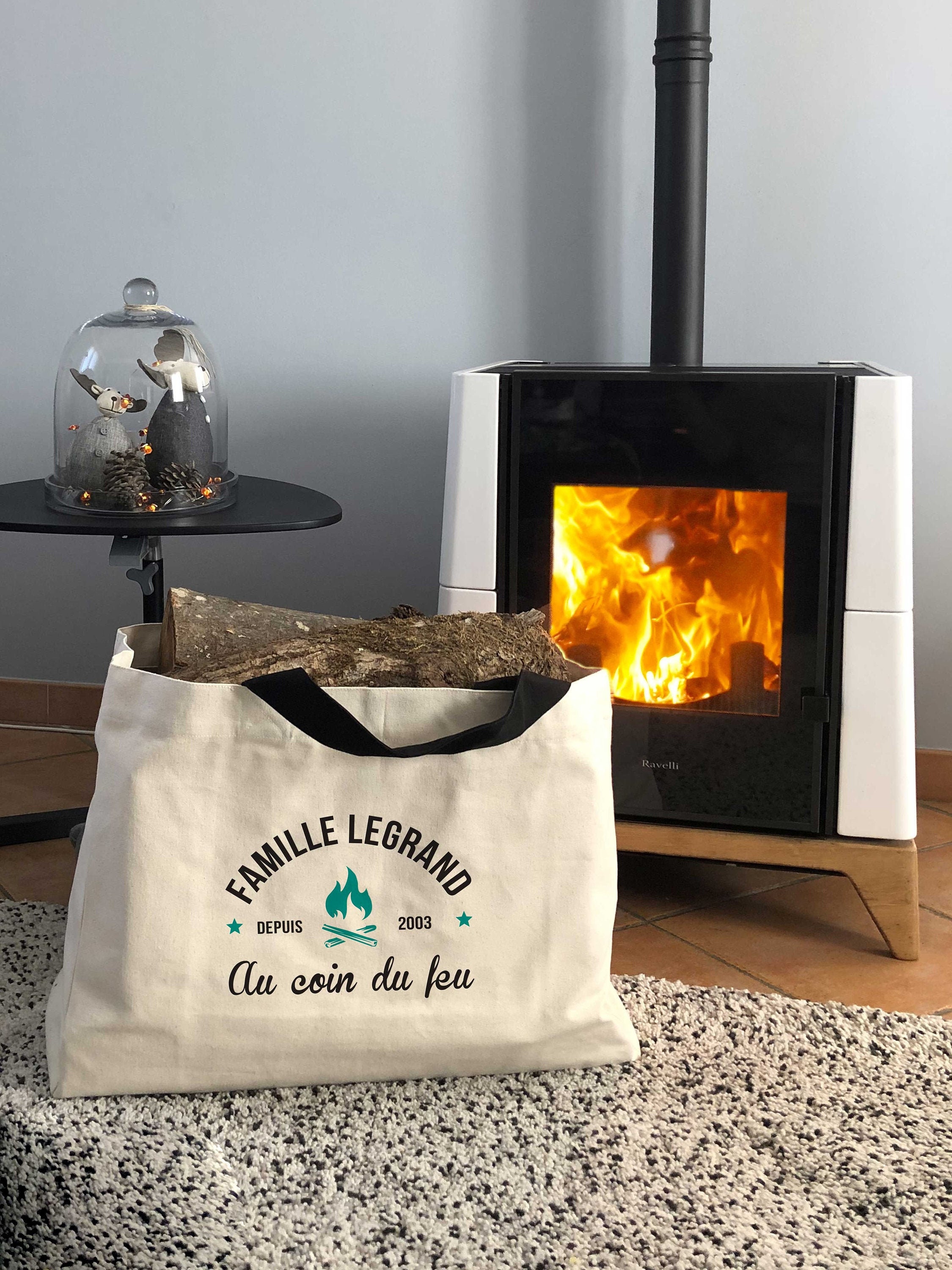 Sac à Bûches Personnalisé