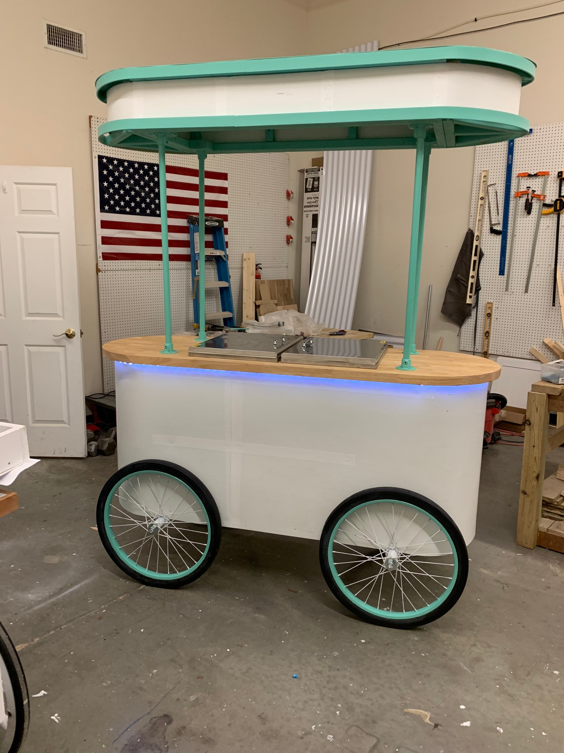 Mobile Vendor Retail Cart Etsy