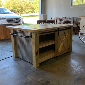 Farmhouse Kitchen Island