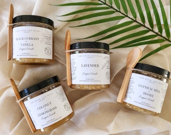 Natural Sugar Scrubs