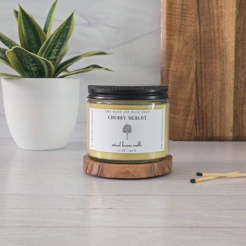 TheBathandWickShop Beeswax Candle - Thumbnail 2