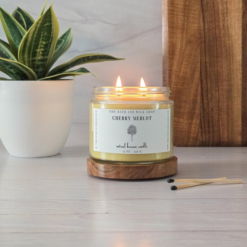 TheBathandWickShop Beeswax Candle - Thumbnail 5