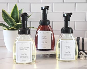 Natural Foaming Liquid Hand Soap | Hand Wash Made With Organic Ingredients