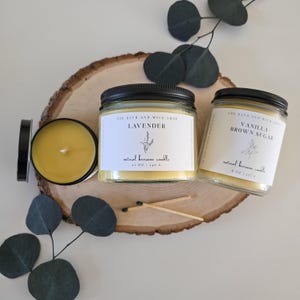 Natural Beeswax Candles