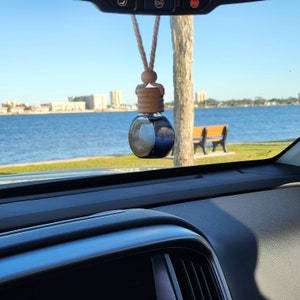 Car Diffuser | Glass Bottle Diffuser | Natural Car Freshener