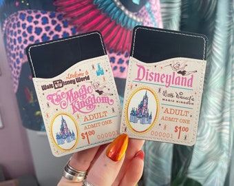 Magic Kingdom & Disneyland Handykartenhalter